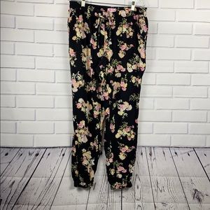 Floral Pants Light Pants